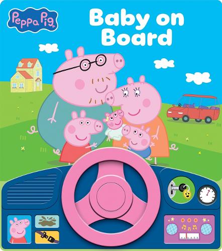 Бумажная книга «Peppa Pig: Baby on Board Sound Book», автор PI Kids - фото №1