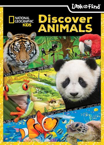 Бумажная книга «National Geographic Kids: Discover Animals Look and Find» - фото №1