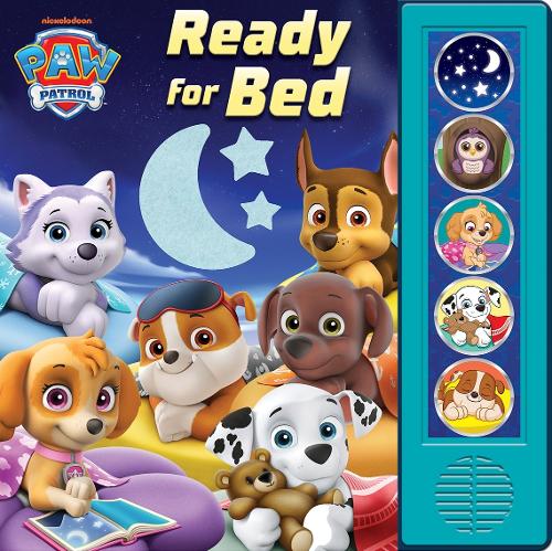 Бумажная книга «Nickelodeon PAW Patrol: Ready for Bed Felt Flaps Sound Book», автор PI Kids - фото №1