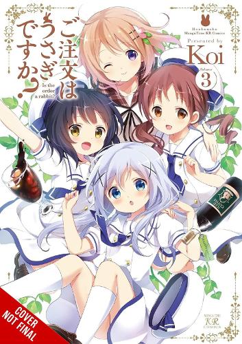 Бумажная книга «Is the Order a Rabbit?, Vol. 3», авторов Джузеппе ди Мартино, Кои - фото №1