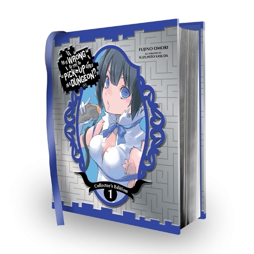 Бумажная книга «Is It Wrong to Try to Pick Up Girls in a Dungeon? Collector's Edition I», авторов Эндрю Гайп, Фудзино Омори, Судзухито Ясуда - фото №1