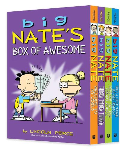 Бумажная книга «Big Nate's Box of Awesome: Volume 13-16», автор Линкольн Пирс - фото №1