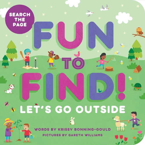Паперова книга «Fun to Find!: Let's Go Outside», автор Кріссі Боннінґ-Ґулд - фото №1