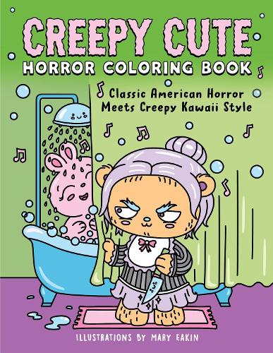 Бумажная книга «Creepy Cute Horror Coloring Book: The Perfect Halloween Colouring Book for Horror Movie Fans» - фото №1