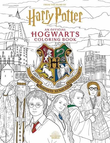 Бумажная книга «Harry Potter: An Official Hogwarts Coloring Book », автор Insight Editions - фото №1