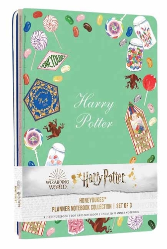 [object Object] «Harry Potter: Honeydukes Planner Notebook Collection (Set of 3)», автор Insight Editions - фото №1