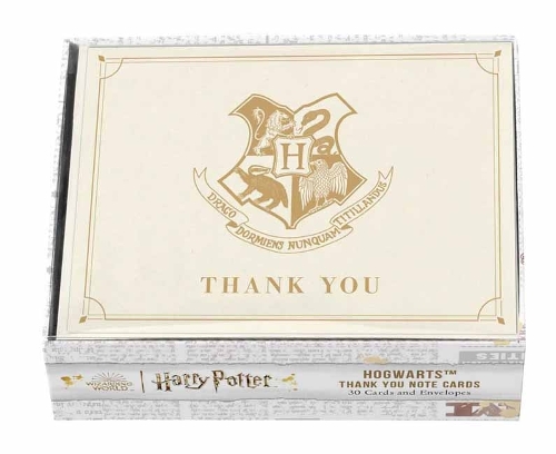 Паперова книга «Harry Potter: Hogwarts Thank You Boxed Cards (Set of 30)», автор Insights - фото №1
