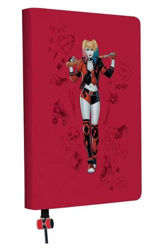 Бумажная книга «DC: Harley Quinn Journal with Ribbon Charm», автор Insight Editions - фото №1