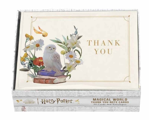 Бумажная книга «Harry Potter: Magical World Thank You Boxed Cards (Set of 30)», автор Insights - фото №1