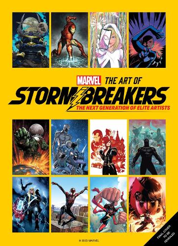 Бумажная книга «Marvel: The Art of Stormbreakers:  The Next Generation of Elite Artists», авторов Джим Вискарди, Мэллори Мерфи Вискарди - фото №1