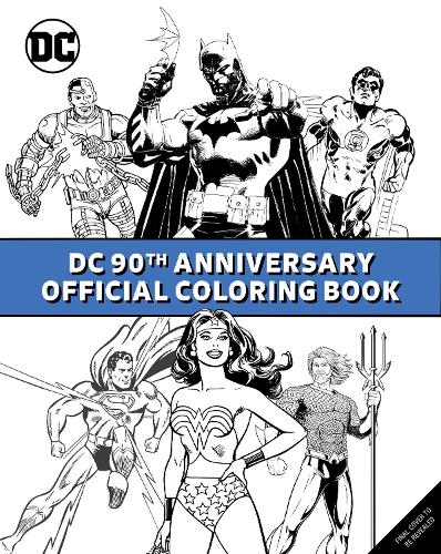 Бумажная книга «DC Showcase: The Official Coloring Book», автор Insight Editions - фото №1