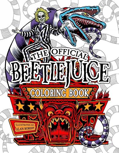 Бумажная книга «Beetlejuice: The Official Coloring Book», автор Алан Роберт - фото №1