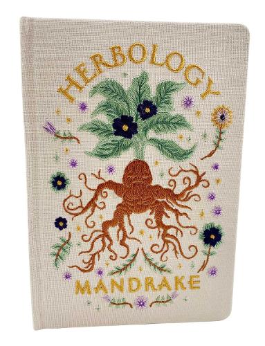 Паперова книга «Harry Potter: Mandrake Embroidered Journal», автор Insight Editions - фото №1