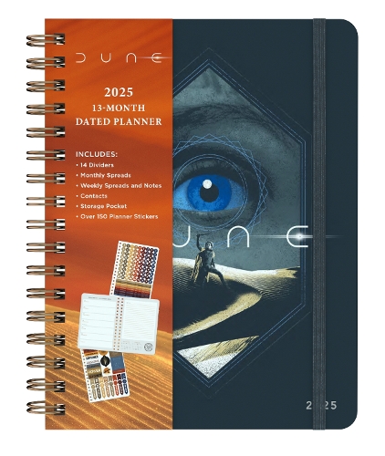 [object Object] «2025 Dune: Part 2 13-Month Weekly Planner», автор Insights - фото №1