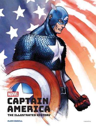 Бумажная книга «Marvel's Captain America: The Illustrated History: The Making of the Star-Spangled Avenger», автор Алан Каусилл - фото №1