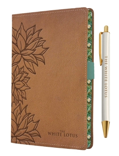 Бумажная книга «The White Lotus Journal and Pen Set», автор Insight Editions - фото №1
