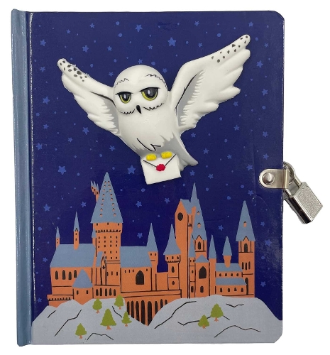 [object Object] «Harry Potter: Hedwig Squishy Lock & Key Diary», автор Insight Editions - фото №1