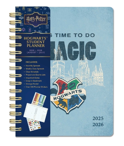 Паперова книга «2025-2026 Harry Potter: Hogwarts Student Planner», автор Insight Editions - фото №1