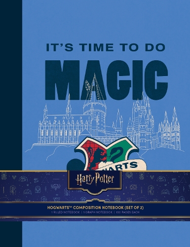 Паперова книга «Harry Potter: Hogwarts Composition Notebook Set (Set of 2)», автор Insight Editions - фото №1