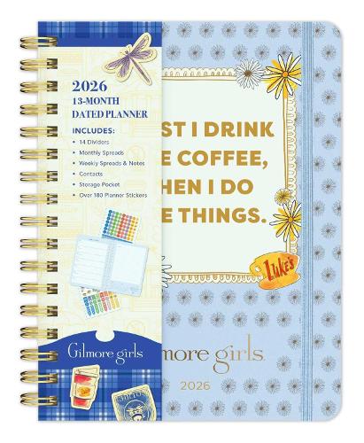 Бумажная книга «2026 Gilmore Girls 13-Month Weekly Planner», автор Insight Editions - фото №1