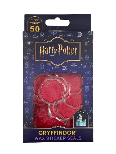 Бумажная книга «Harry Potter: Gryffindor Wax Sticker Seals (Set of 50)», автор Insight Editions - фото №1