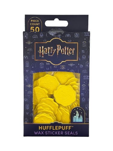 Бумажная книга «Harry Potter: Hufflepuff Wax Sticker Seals (Set of 50)», автор Insight Editions - фото №1
