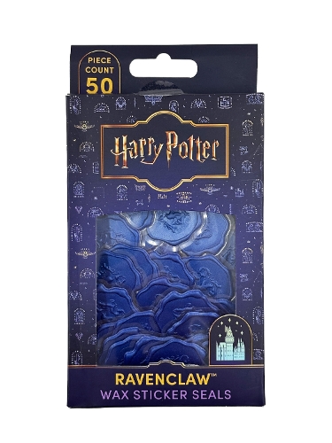 Бумажная книга «Harry Potter: Ravenclaw Wax Sticker Seals (Set of 50)», автор Insight Editions - фото №1