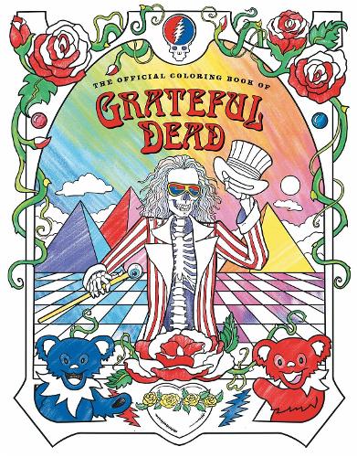 Бумажная книга «The Official Coloring Book of Grateful Dead» - фото №1