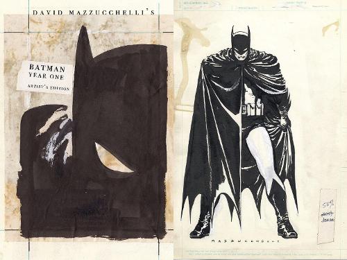 Бумажная книга «David Mazzucchelli's Batman Year One Artist's Edition», авторов Дэвид Мазучелли, Фрэнк Миллер - фото №1