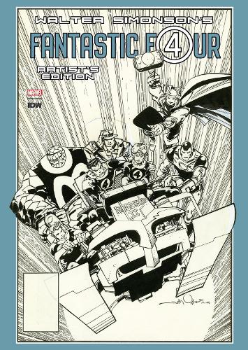 Бумажная книга «Walter Simonson’s Fantastic Four Artist’s Edition», автор Вальтер Симонсон - фото №1