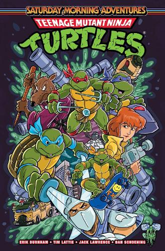 Паперова книга «Teenage Mutant Ninja Turtles: Saturday Morning Adventures, Vol. 2», авторів Ерік Бернем, Тім Латті - фото №1