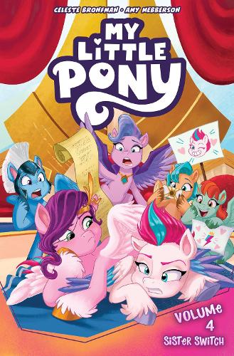 Бумажная книга «My Little Pony, Vol. 4: Sister Switch», автор Селеста Бронфман - фото №1