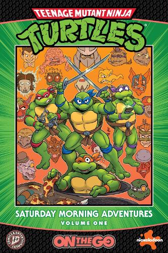 Паперова книга «Teenage Mutant Ninja Turtles: Saturday Morning Adventures: On The Go: Half-Shell Shenanigans», авторів Ерік Бернем, Тім Латті - фото №1
