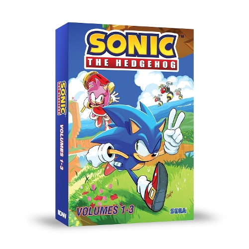 Бумажная книга «Sonic the Hedgehog: Box Set, Vol. 1-3», авторов Иан Флинн, Трейси Ярдли - фото №1