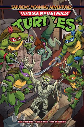 Бумажная книга «Teenage Mutant Ninja Turtles: Saturday Morning Adventures, Vol. 6», авторов Эрик Бернхем, Сара Майер - фото №1