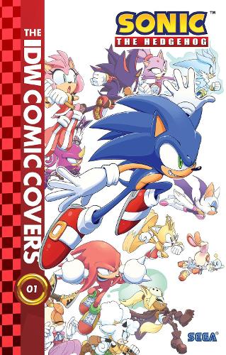 Паперова книга «Sonic the Hedgehog: The IDW Comic Covers, Vol. 1» - фото №1