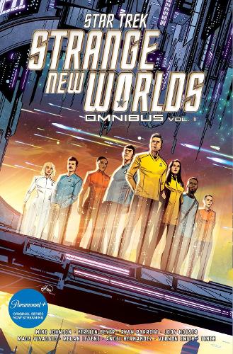 Паперова книга «Star Trek: Strange New Worlds Omnibus, Vol. 1», авторів Кірстен Байєр, Майк Джонсон - фото №1