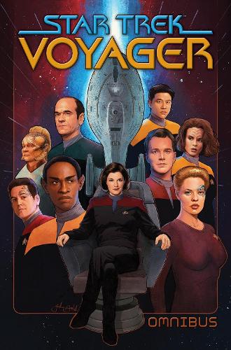 Бумажная книга «Star Trek: Voyager Omnibus», авторов Анхель Эрнандес, Дэйв Бейкер - фото №1