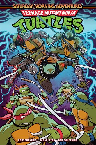 Паперова книга «Teenage Mutant Ninja Turtles: Saturday Morning Adventures, Vol. 7», авторів Ерік Бернем, Сара Майєр - фото №1