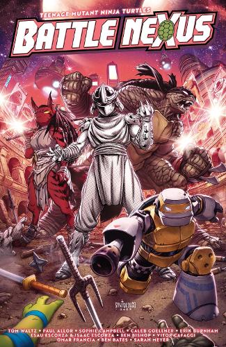 Паперова книга «Teenage Mutant Ninja Turtles: Battle Nexus», авторів Софі Кемпбелл, Том Вальц - фото №1