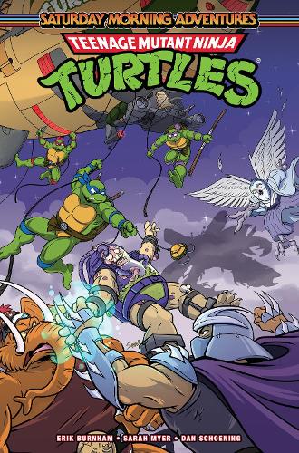 Бумажная книга «Teenage Mutant Ninja Turtles: Saturday Morning Adventures, Vol. 8», авторов Эрик Бернхем, Сара Майер - фото №1
