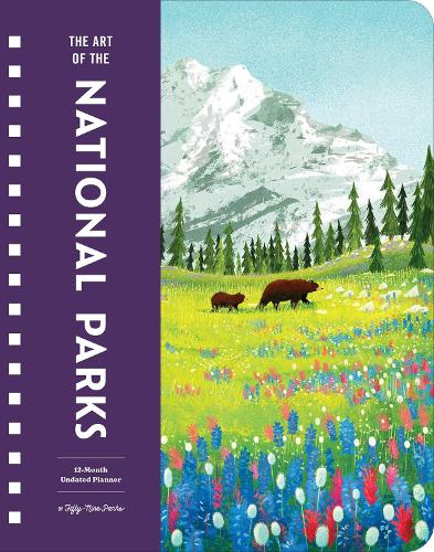 Бумажная книга «The Art of the National Parks Undated Planner», автор Fifty-Nine Parks - фото №1