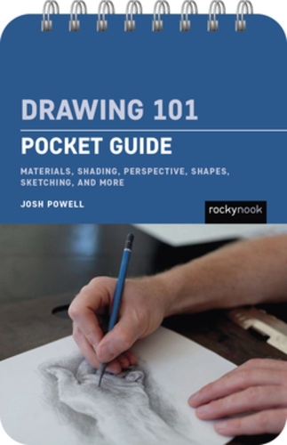 Бумажная книга «Drawing 101: Pocket Guide : Materials, Shading, Perspective, Shapes, Sketching, and More», автор Джош Пауэлл - фото №1