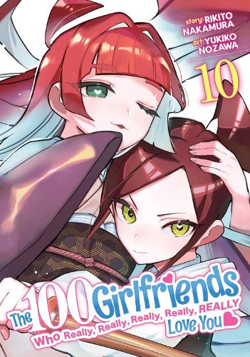 Бумажная книга «The 100 Girlfriends Who Really, Really, Really, Really, Really Love You Vol. 10», автор Рикито Накамура - фото №1