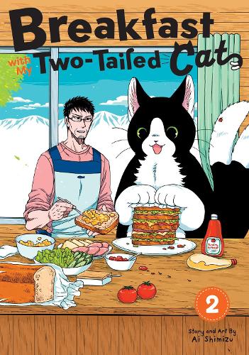 Паперова книга «Breakfast with My Two-Tailed Cat Vol. 2», автор Ай Сімідзу - фото №1