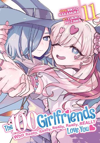 Бумажная книга «The 100 Girlfriends Who Really, Really, Really, Really, Really Love You Vol. 11», автор Рикито Накамура - фото №1