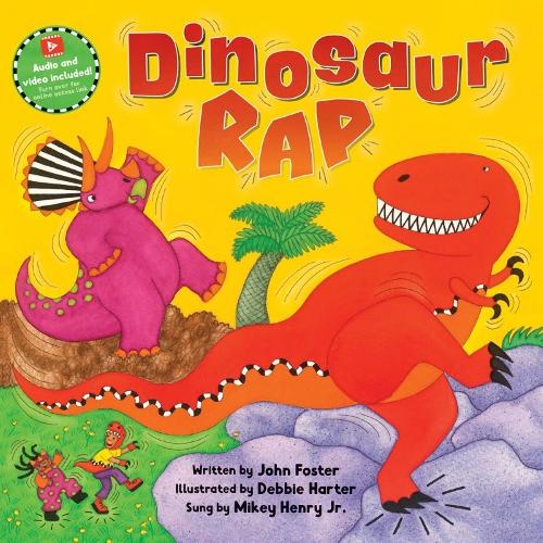 Бумажная книга «Dinosaur Rap», автор Джон Фостер - фото №1