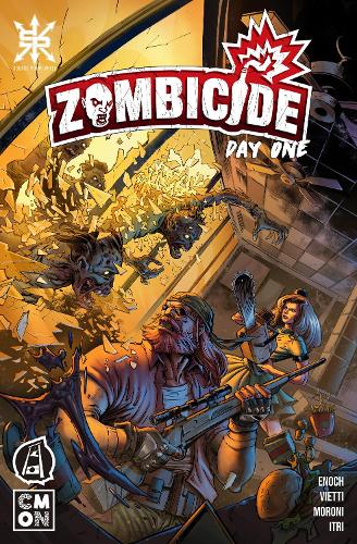 Бумажная книга «Zombicide: Day One», авторов Лука Енох, Стефано Вьетти - фото №1