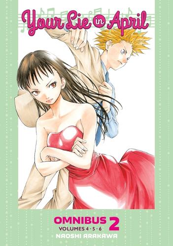 Бумажная книга «Your Lie in April Omnibus 2 (Vol. 4-6)», автор Наоси Аракава - фото №1