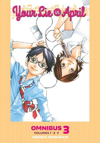Паперова книга «Your Lie in April Omnibus 3 (Vol. 7-9)», автор Наосі Аракава - фото №1